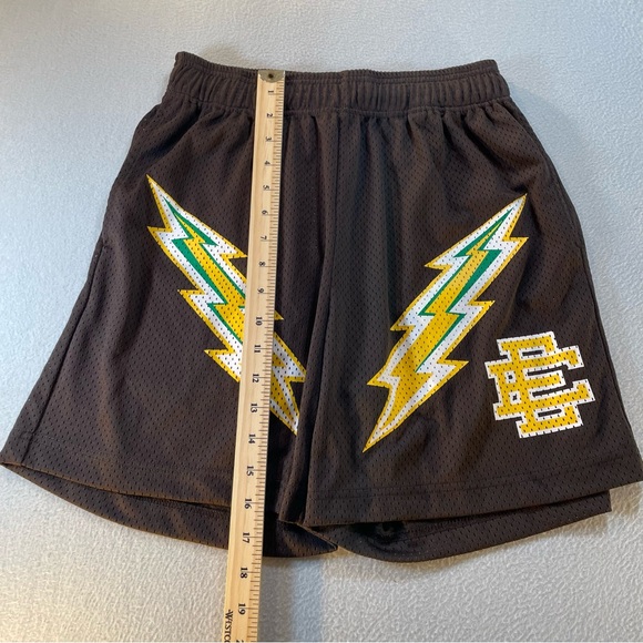 Eric Emanuel Unisex Lightning Bolt Shorts Size Small - Picture 10 of 10